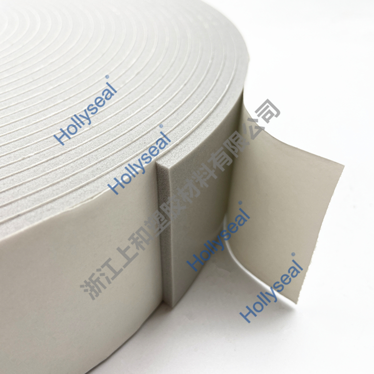 Hollyseal®中高密度单面带胶水箱密封用PVC泡棉胶带