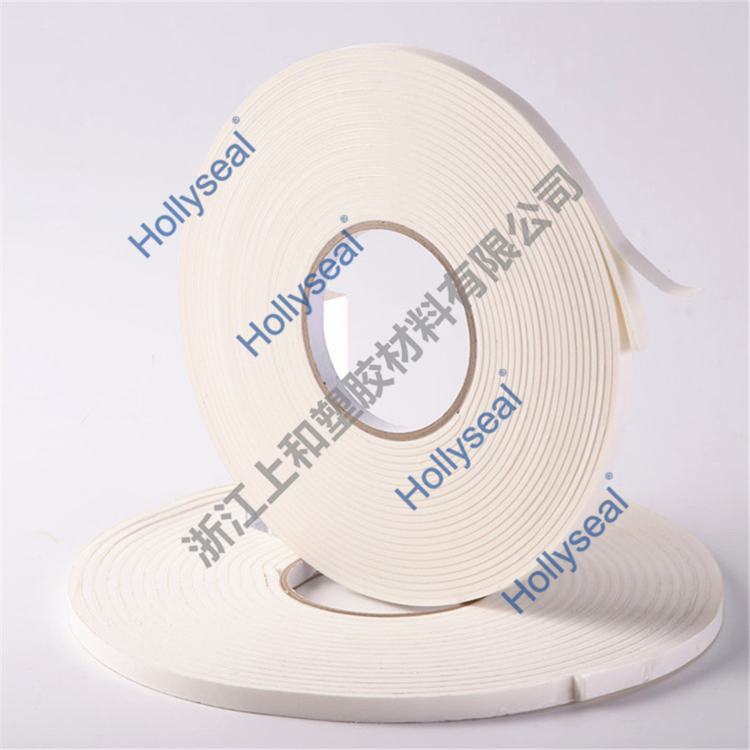 Hollyseal®1mm~25mm厚中低密度车门减震PVC密封泡棉胶带