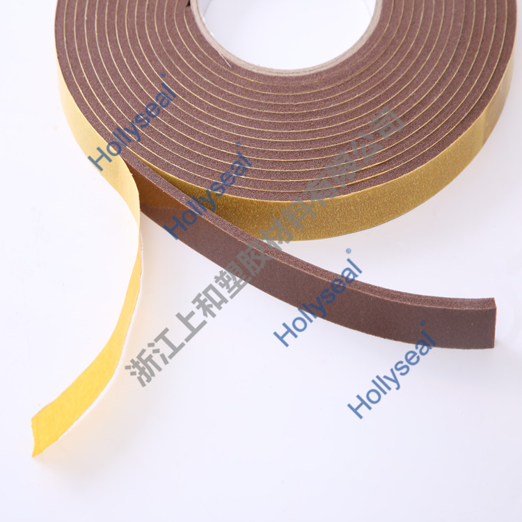 Hollyseal®1mm~25mm耐气候门框组件密封PVC泡棉胶带