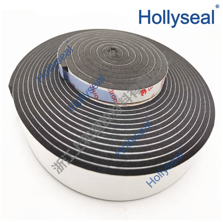 Hollyseal® Single-sided Waterproof Engine Hatch Cover PVC Foam Seal Tape