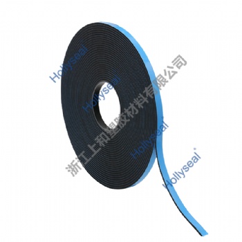 Hollyseal®高密度闭孔防水蓝膜PVC泡棉胶带用于玻璃系统