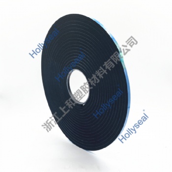 Hollyseal® Double Sided High Density PVC Foam Tape with Blue PE Film