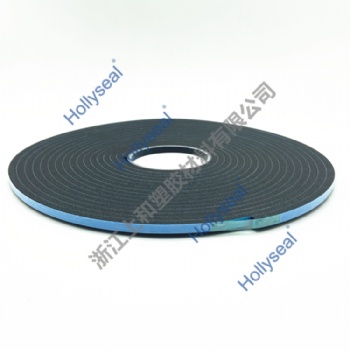 Hollyseal® Double Sided High Density PVC Foam Tape with Blue PE Film