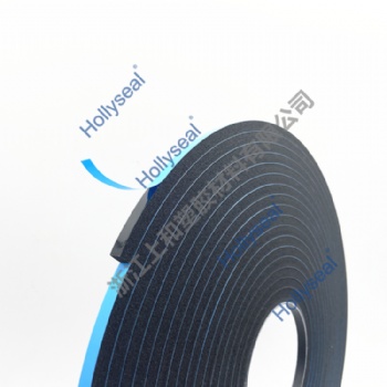 Hollyseal® Double Sided High Density PVC Foam Tape with Blue PE Film