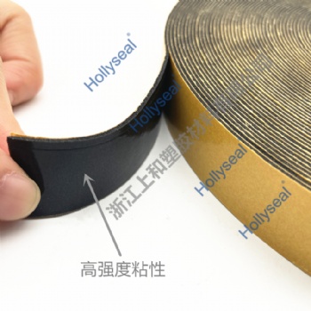 Hollyseal®Medium Density Closed Cell Good Abrasion PVC Foam Tape for Export Container Seals