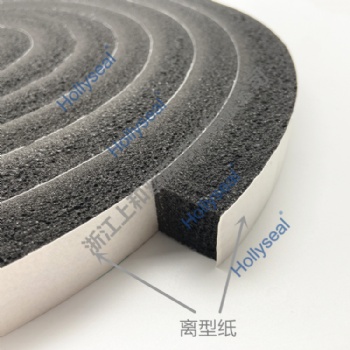 Hollyseal®25mm Thick Low Density Slow Recovery PVC Foam Tape for Water Seal