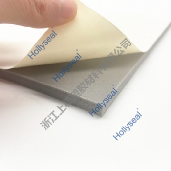 6.4mm Thick Low Density Quick Recovery Grey PVC Foam