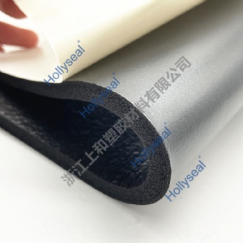 6.4mm Thick Low Density Quick Recovery Black PVC Foam for Dust Seal