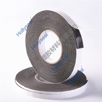 Hollyseal® PVC Soft Black Single Side Sealing Strip For Door And Window