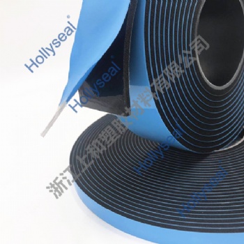 Hollyseal® Closed-cell Black PVC Foam Glazing Tape