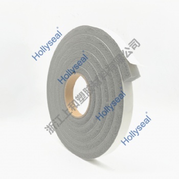 Hollyseal®1mm~25mm厚灰色超柔软慢回弹PVC单面发泡胶带