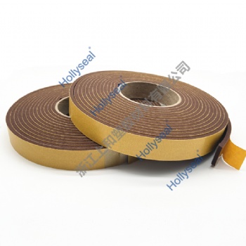 Medium Density Single Sided PVC Foam Tape For Weather Seal