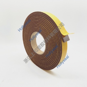 Medium Density Single Sided PVC Foam Tape For Weather Seal