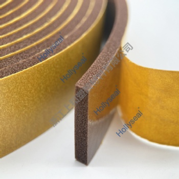 Medium Density Single Sided PVC Foam Tape For Weather Seal