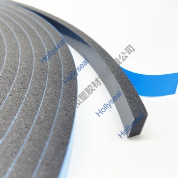 High Density PVC Foam Tape with Blue PET Film